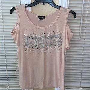 Baby Pink Bebe Shirt